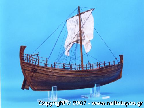 Μοντέλο του πλοίου της Κερύνειας
