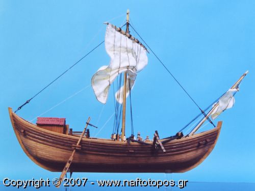 Αντίγραφο Βυζαντινού Εμπορικού πλοίου "Yassi Ada"